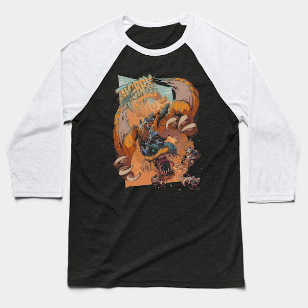 Hunting the Tiger Dragon Baseball T-Shirt by peanutgolem